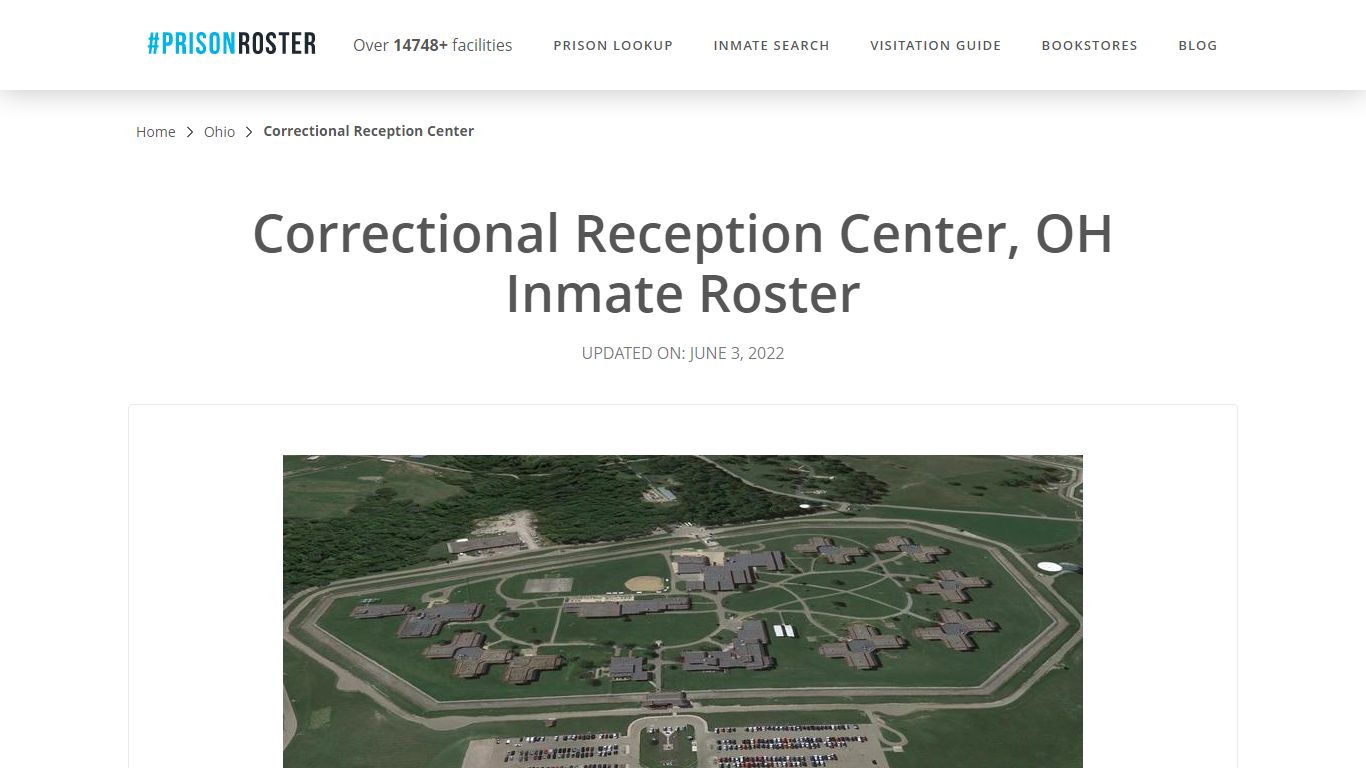 Correctional Reception Center, OH Inmate Roster - Prisonroster